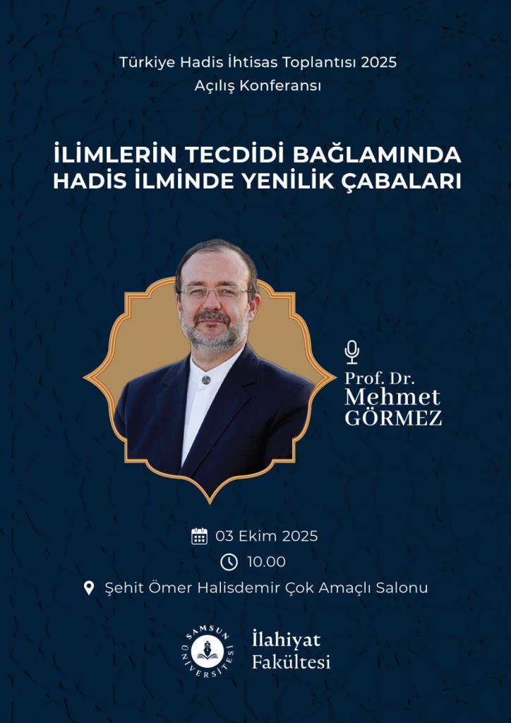 Hadis İhtisas Toplantısı Programı (2)