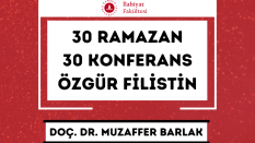 30 Ramazan 30 Konferans Özgür Filistin